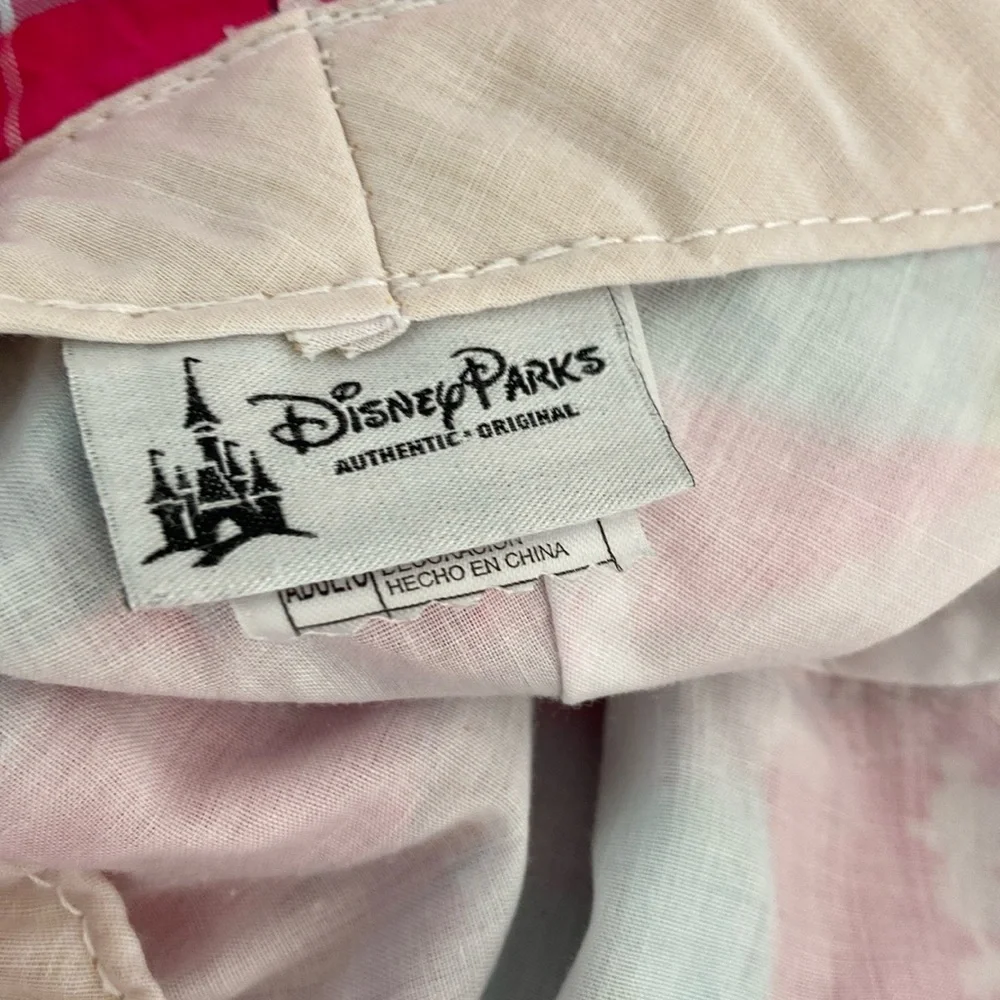 Adult Size Pink Plaid Preppy Classic Disney Mickey Mouse Bucket Hat - Picture 9 of 9